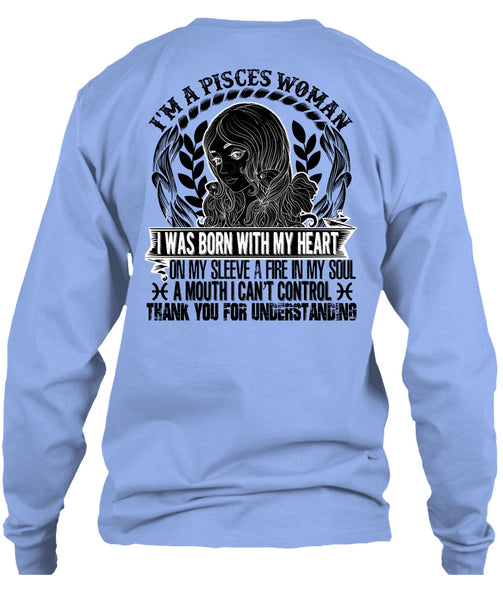 I'm A Pisces Woman T Shirt, I Love Pisces T Shirt