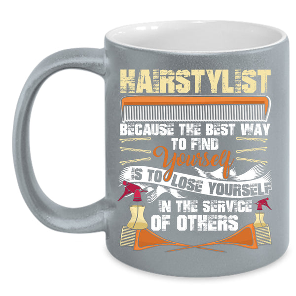 Hairstylist Coffee Mug, Cute Hairstylist Coffee Cup
