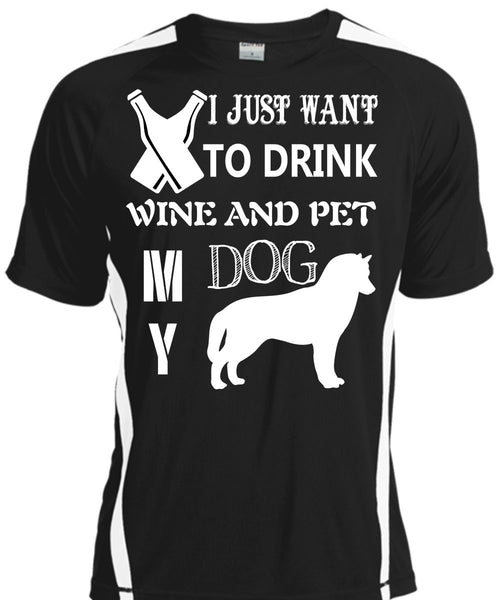 A black t-shirt with the shopify logo