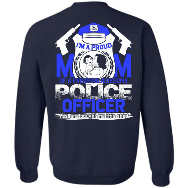 Awesome Police Officer T Shirt, I Love Police Sweatshirt