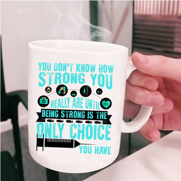 Awesome Nurses Coffee Mug, Strong Nurses Cup