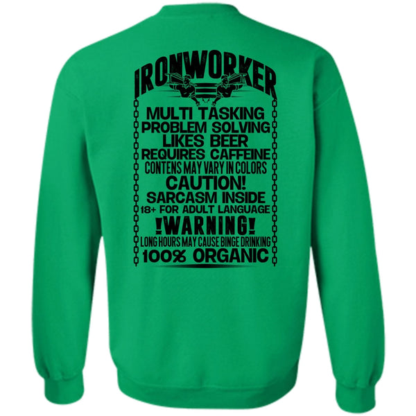 I Love Ironworker T Shirt, Ironworker Multitasking Sweatshirt