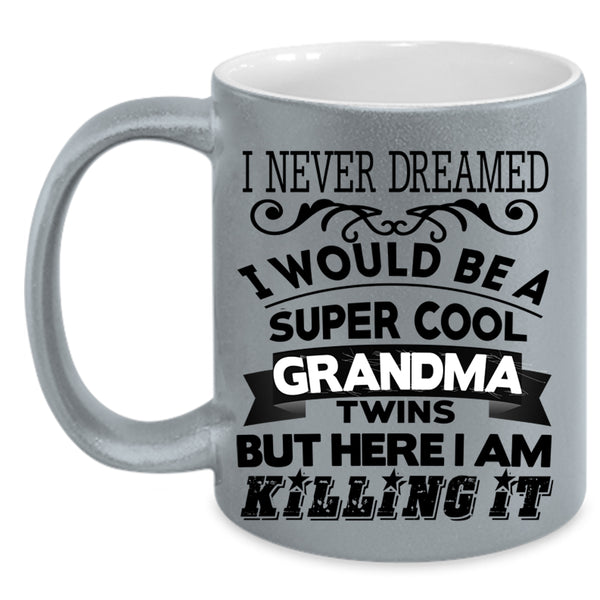 Grandma Twins Coffee Mug, I Would Be A Cool Grandma Twins Accent Mug