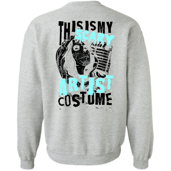 I Love Hair Stylist T Shirt, This Is My Scary Artist Costume Sweatshirt