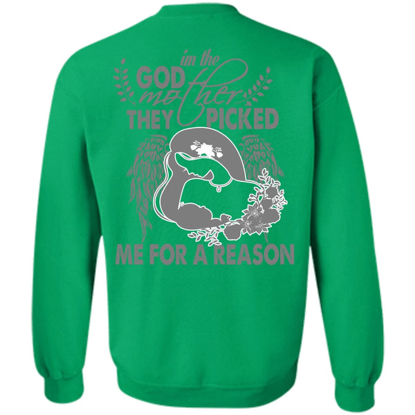 I Love Mom T Shirt, I'm The Godmother Sweatshirt