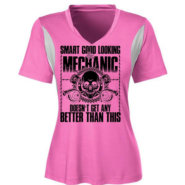 Smart Good Looking Mechanic T Shirt, I Love Mechanic T Shirt, Awesome T-Shirts