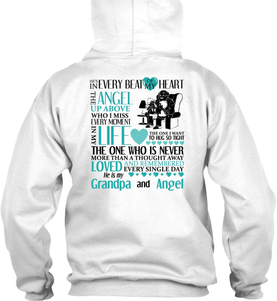 Grandpa And Angel T Shirt, I Love Grandpa T Shirt