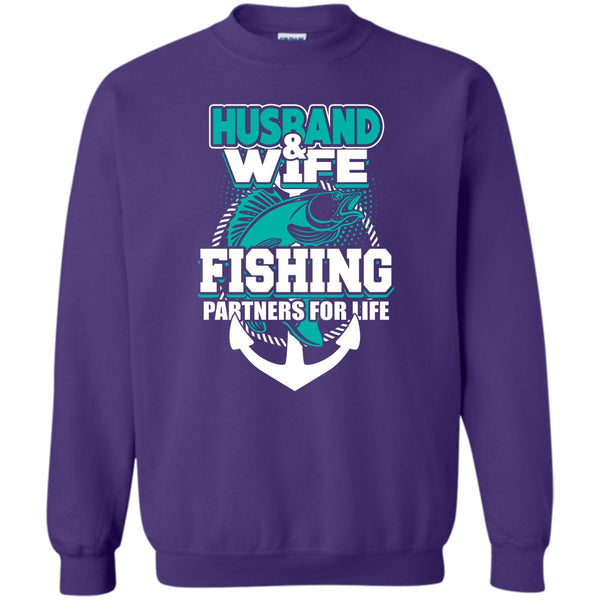 Fishing Partners For Life T Shirt, Coolest Fishing Sweatshirt