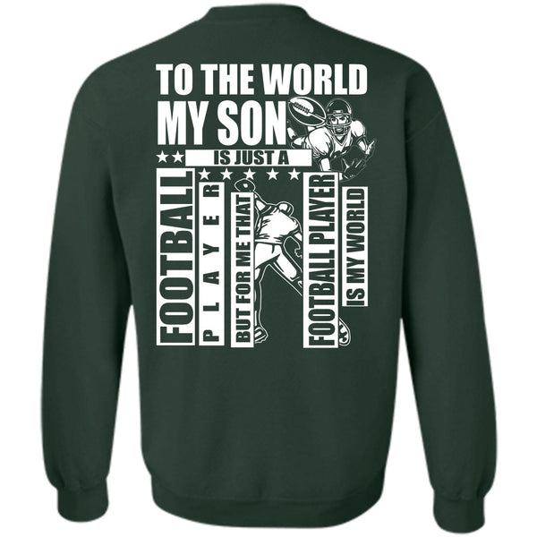 Football Player T Shirt, I Love Football Sweatshirt