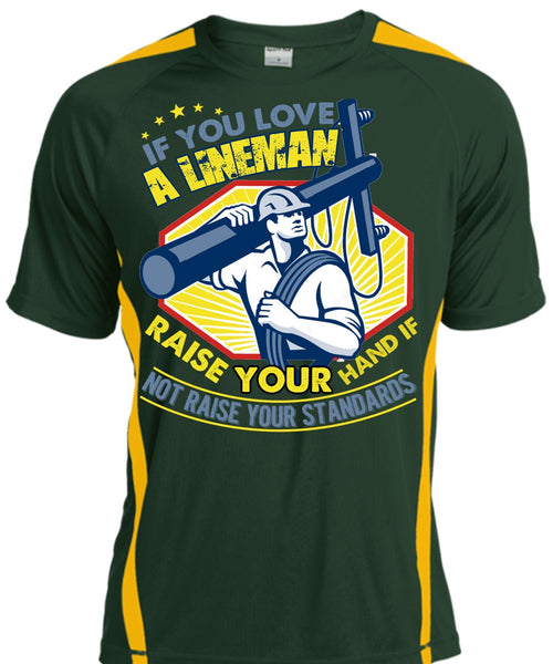 You Love A Lineman T Shirt, Your Hand T Shirt, Cool Shirt