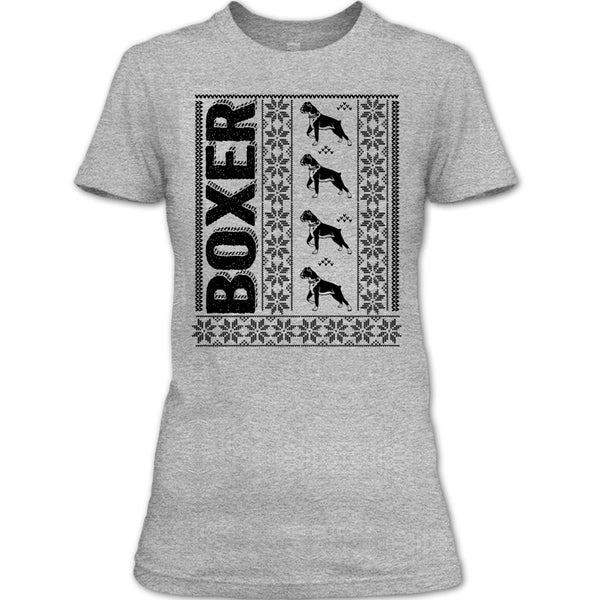 Coolest Boxer T Shirt, Merry Christmas T Shirt