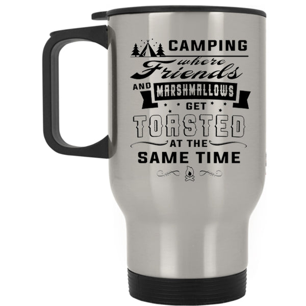 Cool Gift For My Friend Travel Mug, Cool Camping Mug