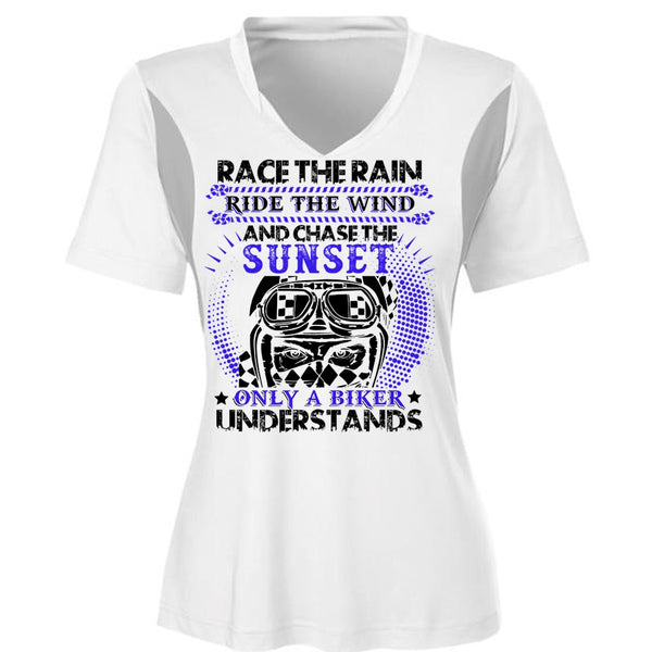 Race The Rain T Shirt, I Love Biker T Shirt, Awesome T-Shirts