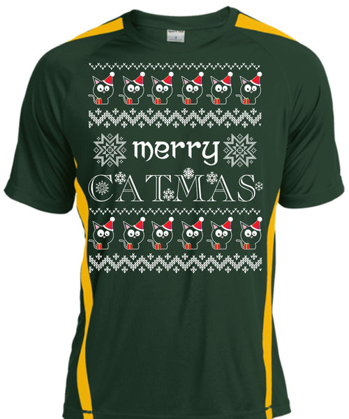 Merry Catmas T Shirt, This Girl Loves Christmas T Shirt, Cool Shirt