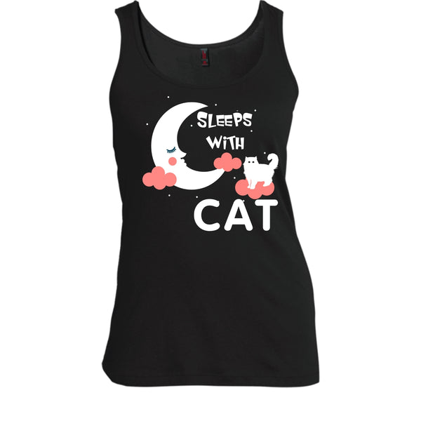 Sleeps With Cat Shirt, I Am A Cat Lover Shirt
