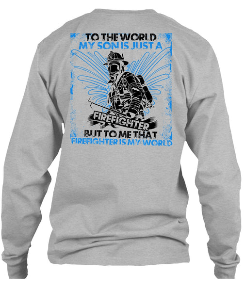 I'm Just A Girl Who Fell In Love T Shirt, I Love Firefighter T Shirt