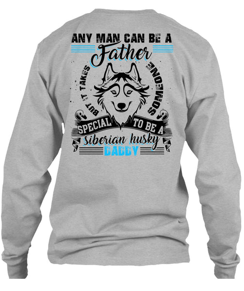 Any Man Can Be A Father T Shirt, I Love Dog T Shirt