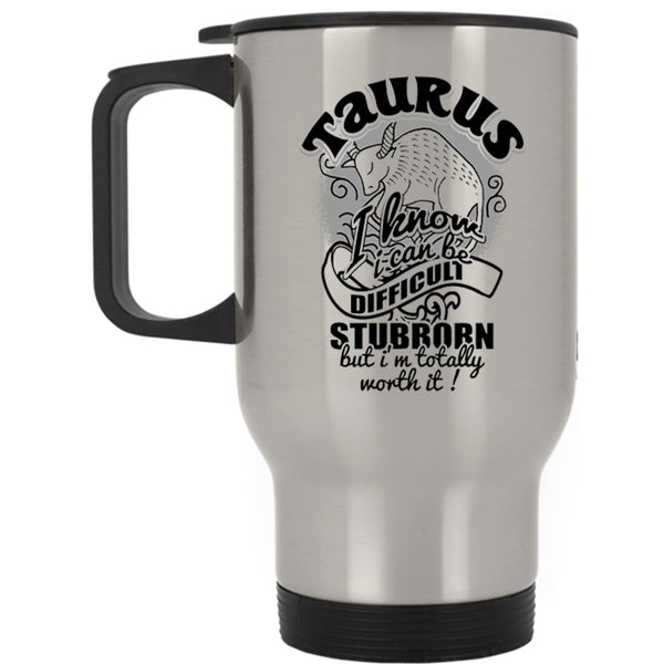 Birthday Gift For My Daughter Travel Mug, Taurus Mug