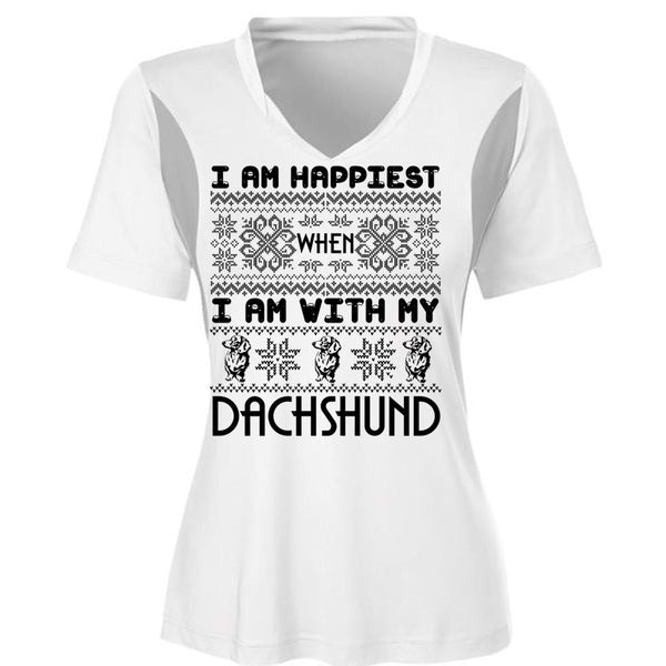 I Am With My Dachshund T Shirt, I Love My Dog T Shirt, Awesome T-Shirts