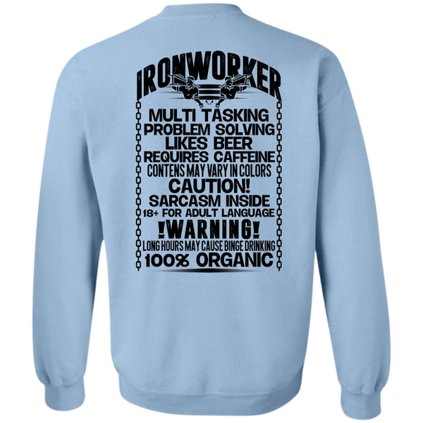 I Love Ironworker T Shirt, Ironworker Multitasking Sweatshirt