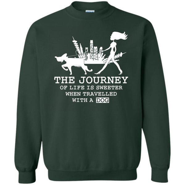 when Travelled With A Dog T Shirt, Coolest Dog Lover Sweatshirt
