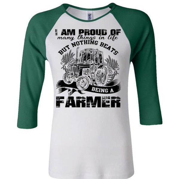 Being A Farmer T Shirt, I Love Farming T Shirt, Awesome T-Shirts