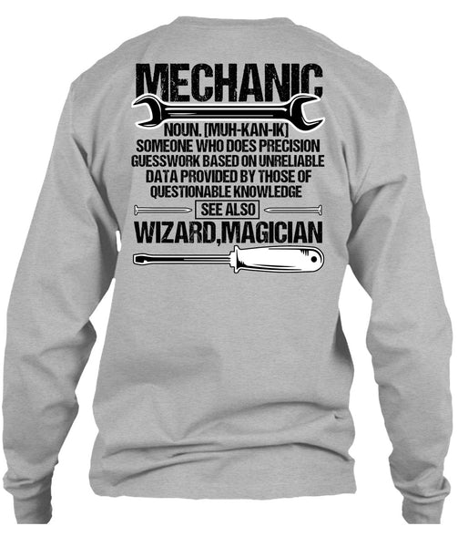 Does Precision Guesswork T Shirt, I Love Mechanic T Shirt