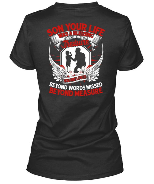 Son Your Life T Shirt, You Are Loved T Shirt