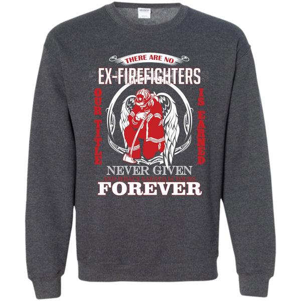 He Is My Firefighter T Shirt, Gift For Firefighter Sweatshirt