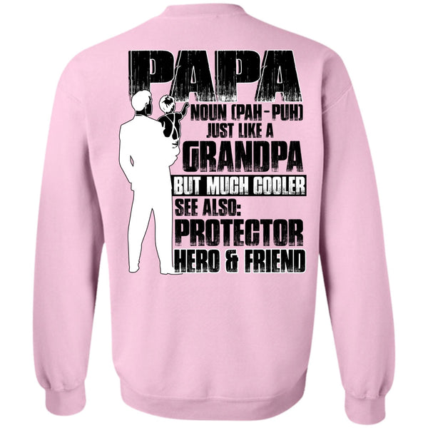I Love Trucker T Shirt, Papa Just Like A Grandpa Sweatshirt