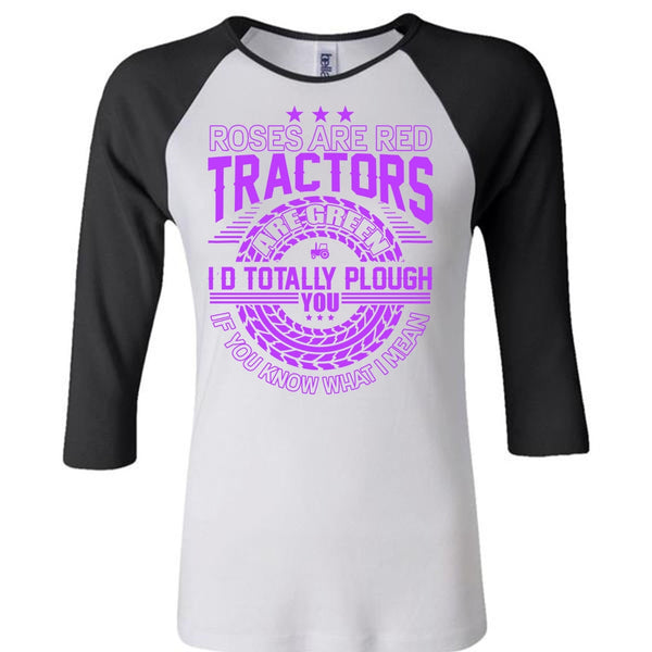 Roses Are Red Tractors T Shirt, I Love Tractor T Shirt, Awesome T-Shirts