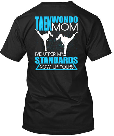 A black t-shirt with the shopify logo