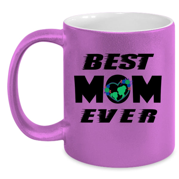Awesome Mom Coffee Mug, What An Awesome Mom Looks Like Accent Mug
