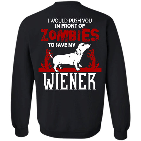 A black t-shirt with the shopify logo