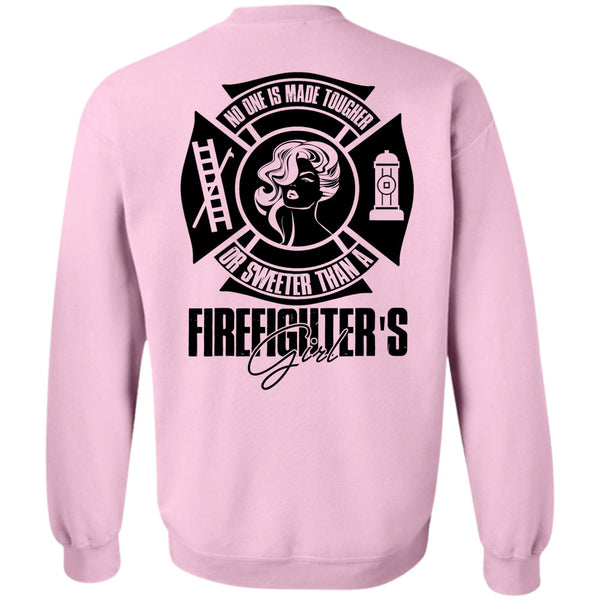 I Love Firefighter T Shirt, Sweetest Than A Firefighter's Girl Sweatshirt