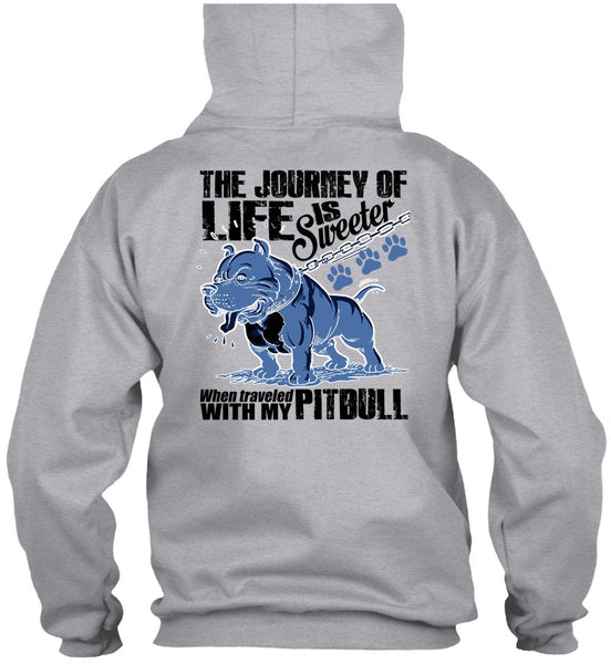 Traveled With My Pit Bull T Shirt, I Love Pit Bull T Shirt