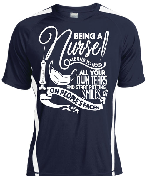 Being A Nurse Means To Hold T Shirt, Being A Nurse T Shirt, Cool Shirt