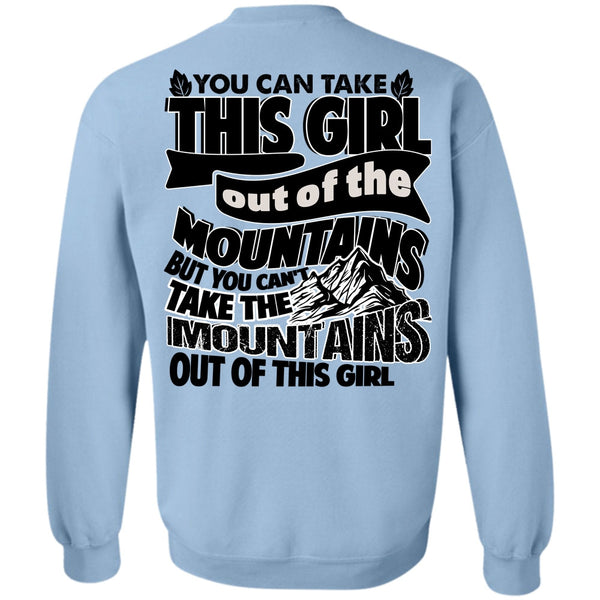 I Love Hiking T Shirt, Mountains Out Of This Girl Sweatshirt