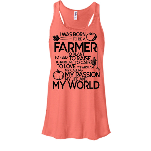 I Was Born To Be A Farmer T Shirt, I'm A Farmer T Shirt, Awesome t-shirts