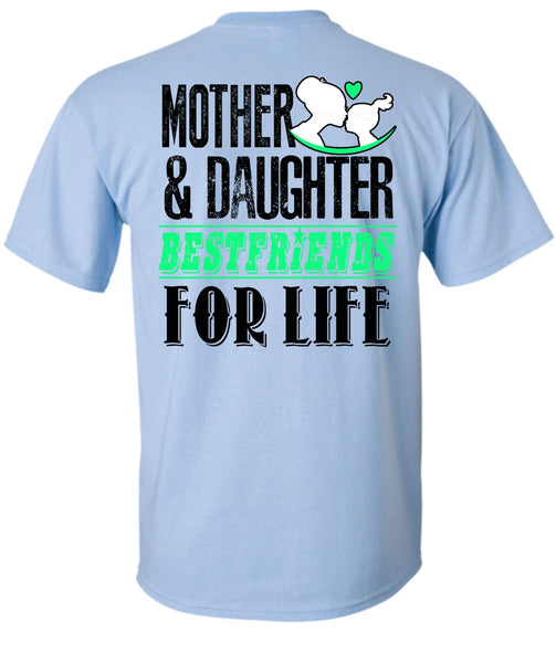 Mother And Daughter Best Friends T Shirt, I Love Mom T Shirt