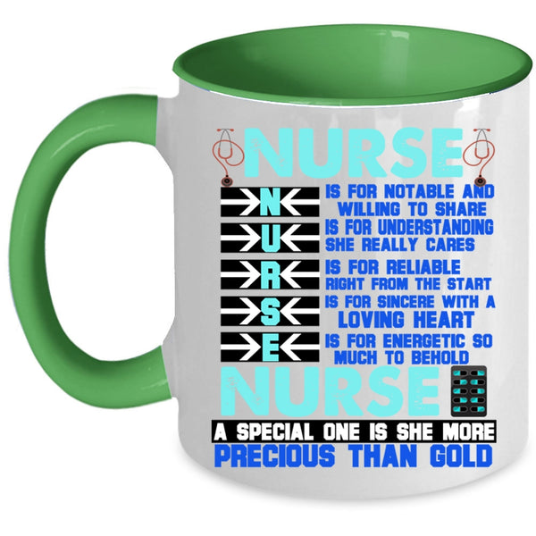 Awesome Gift For Nurse Coffee Mug, Nurse Accent Mug