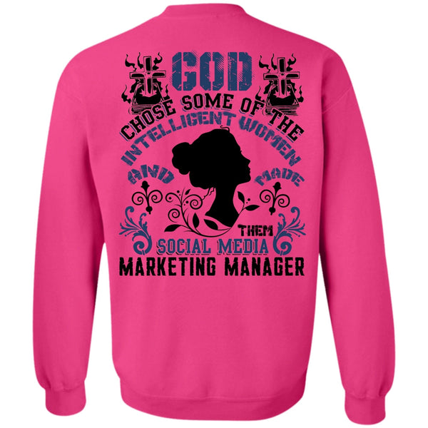 I Love Manager T Shirt, Social Media Marketing Manager Sweatshirt