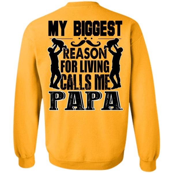 I Love Papa T Shirt, My Biggest Reason Sweatshirt