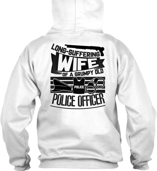 Long-Suffering Wife T Shirt, I Love Police T Shirt