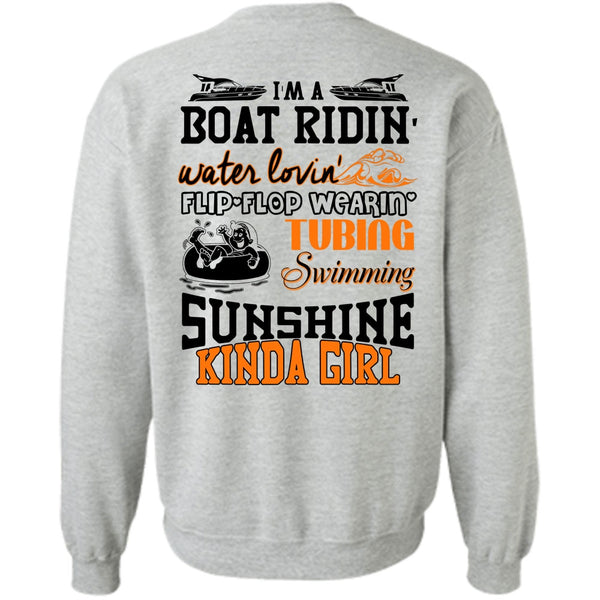 I Love Swimming T Shirt, Swimming Sunshine Kinda Girl Sweatshirt