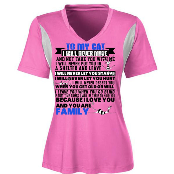 To My Cat I Will Never Move T Shirt, I Love My Cat T Shirt, Awesome T-Shirts