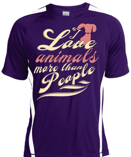 I Love Animal More Than People T Shirt, I Love Dog T Shirt, Favorite T Shirt