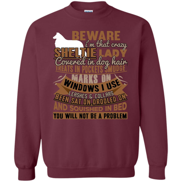 Coolest Sheltie Lady T Shirt, I Am A Dog Lover Sweatshirt