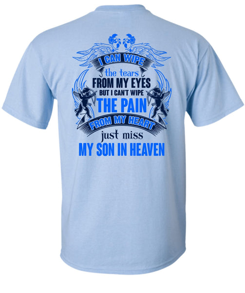 My Son In Heaven T Shirt, I Love Son T Shirt