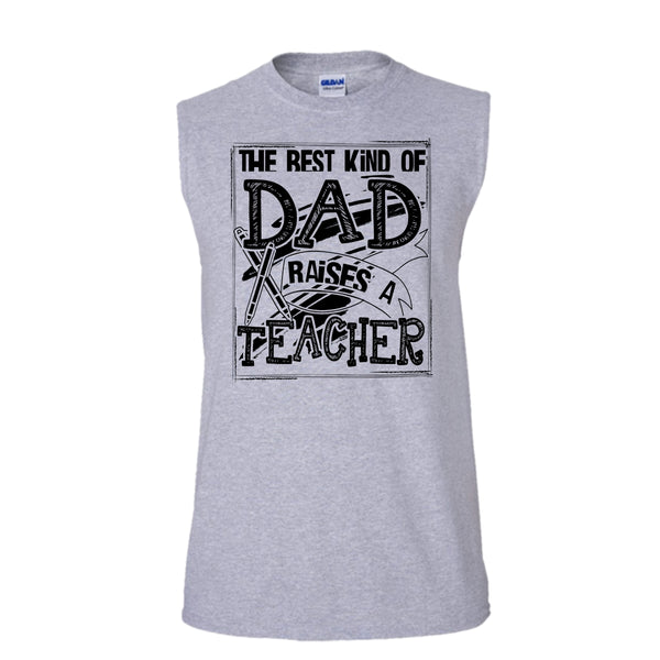 The Best Kind Of Dad T Shirt, Gift For Dad Tank Top (Men's Cotton Sleeveless)